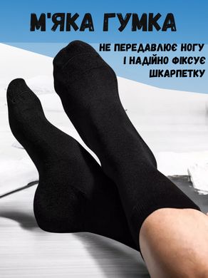 Набір шкарпеток Лео Класик 10 пар Чорний