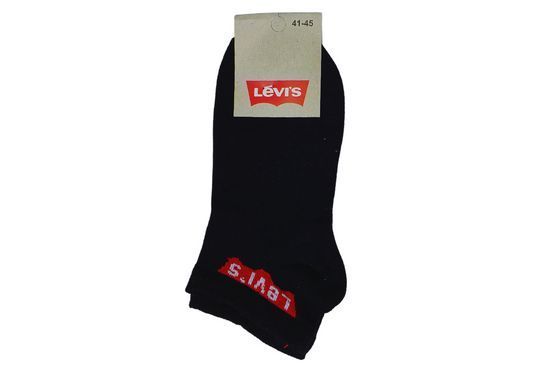Спортивные Мужские Носки Levi&rsquo;s 3 пары 41-45р. Ассорти темно-синий, черный , серый