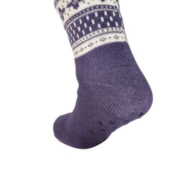 Хатні теплі шкарпетки Лео "Arctik" з гальмами 40-45 Сірий Білий, серый