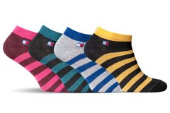 Шкарпетки жіночі Лана Томмі смужка асорті, Разные цвета