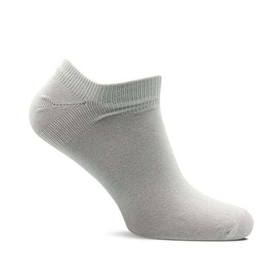 Шкарпетки короткі під снікерси чоловічі ЛЕО Сірі Сірі 29-31, серый