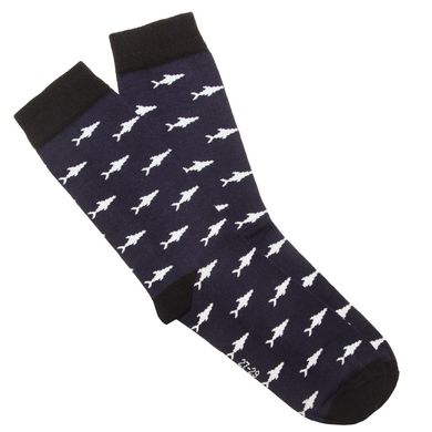 Носки хлопковые мужские Акула Shark классические набор 3 шт