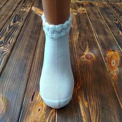 Шкарпетки білі дитячі Пора в школу (2 пари), Білий