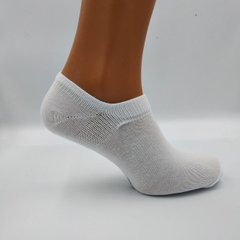 Шкарпетки жіночі короткі спортивні Лана Лайкра СНІКЕРСИ білі, Білий