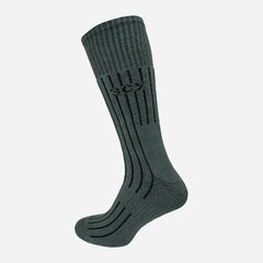 Шкарпетки чоловічі зимові махрові теплі Лео ЗСУ 511 трекінгові 44-46 Олива, Оливковый