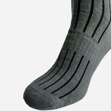 Шкарпетки чоловічі зимові махрові теплі Лео ЗСУ 511 трекінгові 44-46 Олива, Оливковый