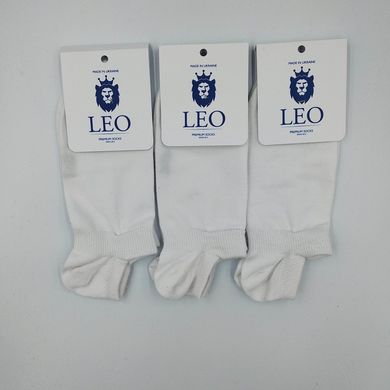Шкарпетки жіночі короткі спортивні Лана Лайкра СНІКЕРСИ білі, Білий