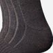 Набір теплих чоловічих шкарпеток махрових Лео Трекінгові Махра 511 40-42 3 пари Чорні, Черный
