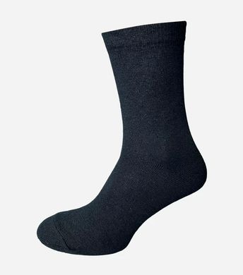 Шкарпетки чоловічі вовняні зимові Лео Тепло Карпат 5050 40-45 Чорні, Черный
