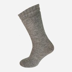 Шкарпетки чоловічі вовняні зимові Лео Тепло Карпат 40-45 Сірі, серый